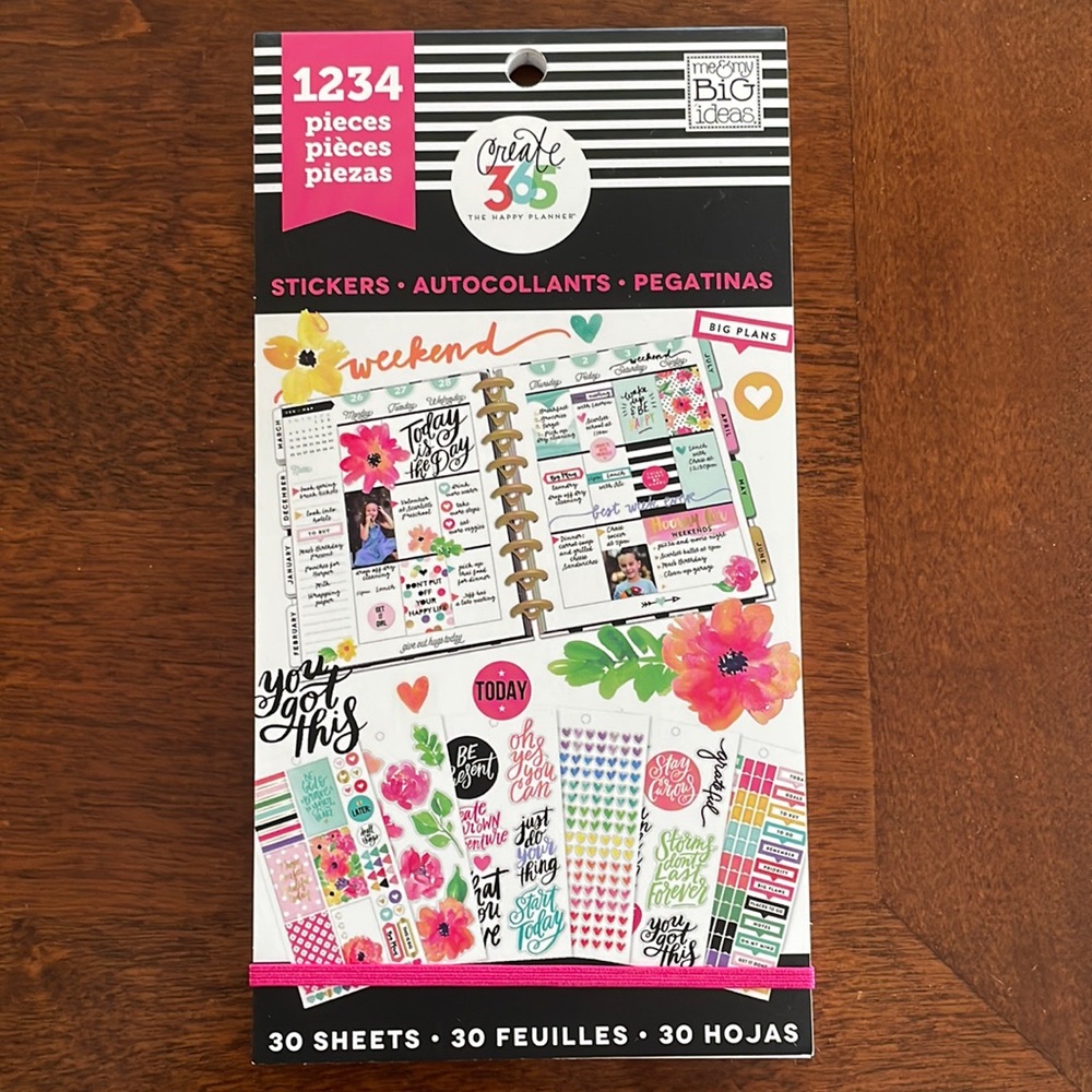 Happy Planner Sticker Book